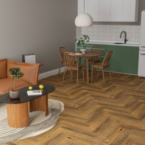 SPC Ламинат Alta Step Дуб Австрийский 640х128х4 (1,31 м2) SPC4407 в интерьере