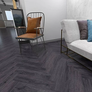 ПВХ Покрытие Calitex Originals Halong Bay Herringbone Click OG403 610x150x4 (1,83 м2) в интерьере