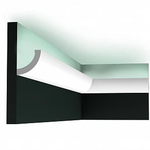 Профиль для скрытого освещения Orac Decor C362 2000x50x50 в интерьере