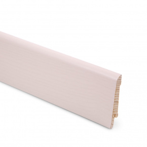 Плинтус шпонированный Lab Arte Ash White 70х15х2500 в интерьере