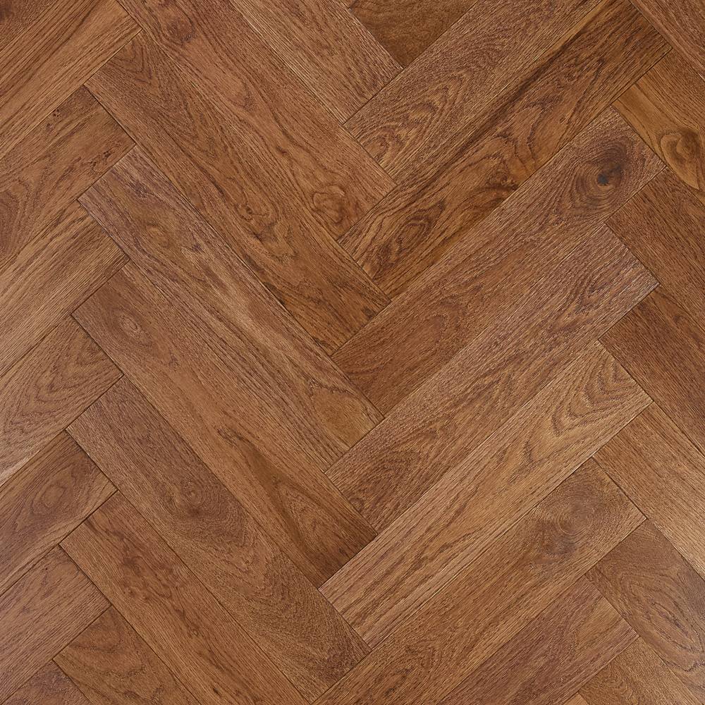 Паркет Елка Английская Lab Arte Angle Дуб Рустик Табак лак 500*110*15/3