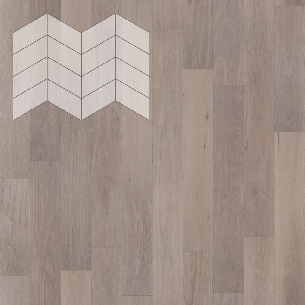 Паркет Елка Французская Lab Arte Chevron Дуб Селект Шарм лак  400/313х150х14/3/60°