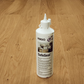 Прозрачный герметик Pergo SafeSeal PGSEAL500 в интерьере