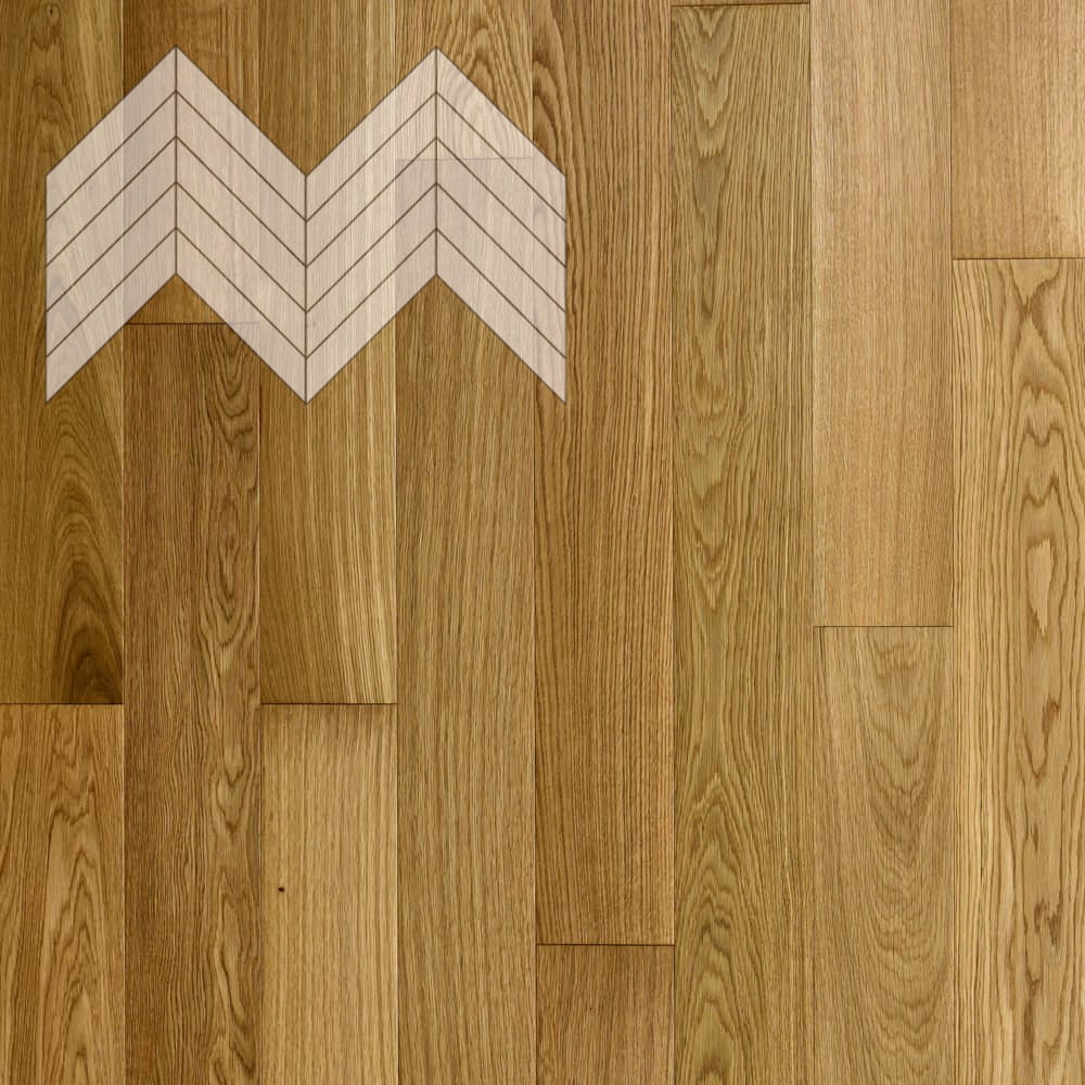 Паркет Елка Французская Lab Arte Chevron Дуб Натур Масло UV.S 600/510х90х14/3/45°