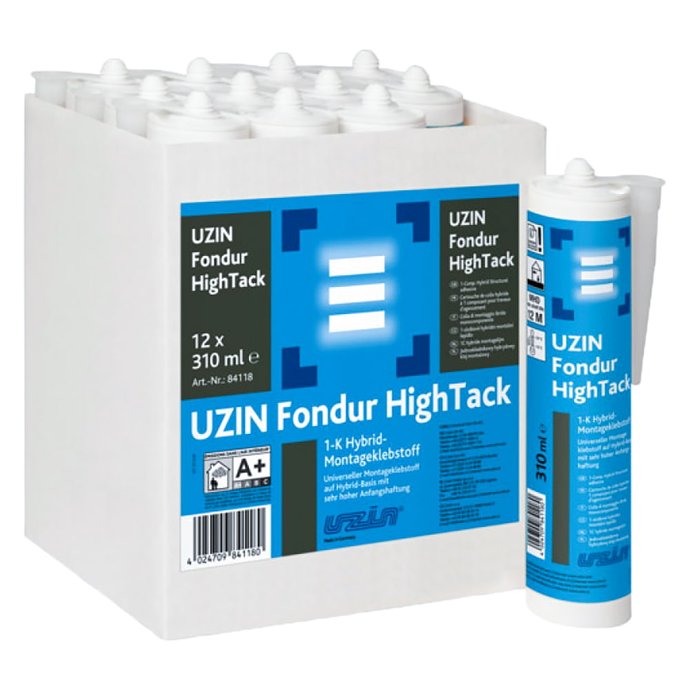 Клей монтажный однокомпонентный силановый UZIN Fondur High Tack 310ml