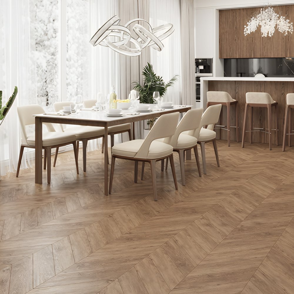 Ламинат ПВХ Alpine Floor Гевуина Chevron LVT ECO 20-10***