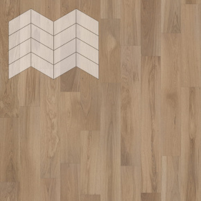 Паркет Елка Французская Lab Arte Chevron Дуб Рустик Лаунж лак 400/313х150х14/3/60° в интерьере