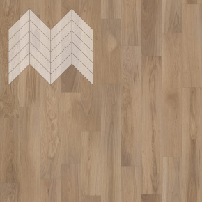Паркет Елка Французская Lab Arte Chevron Дуб Рустик Лаунж лак 600/475х125х14/3/45° в интерьере