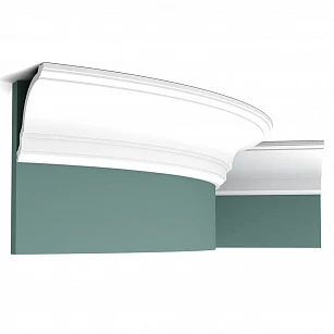 Плинтус из дюрополимера Orac Decor CX106F 2000х118х117 в интерьере