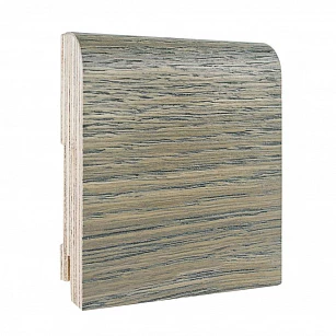 Плинтус шпонированный натур. Finitura Decor 70*15*2400 арт.0021 в интерьере