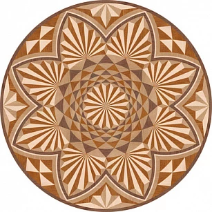 Розетка художественная Lab Arte Р 26 1130 в интерьере