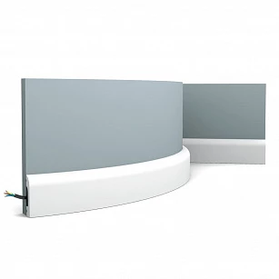Плинтус из дюрополимера Orac Decor SX182F 2000х50х13 в интерьере