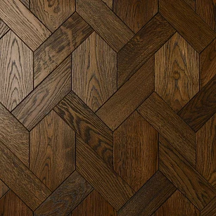 Массивная доска Lab Arte Pattern 6/4 Дуб Рустик 119/69*15мм Лофт лак в интерьере
