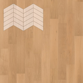 Паркет Елка Французская Lab Arte Chevron Дуб Рустик Флора лак 400/337х110х14/3/60° в интерьере
